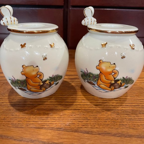 Lenox Other - Lenox Pooh Honey Pot Candleholders